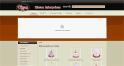 Desktop Screenshot of kissanpoultry.com